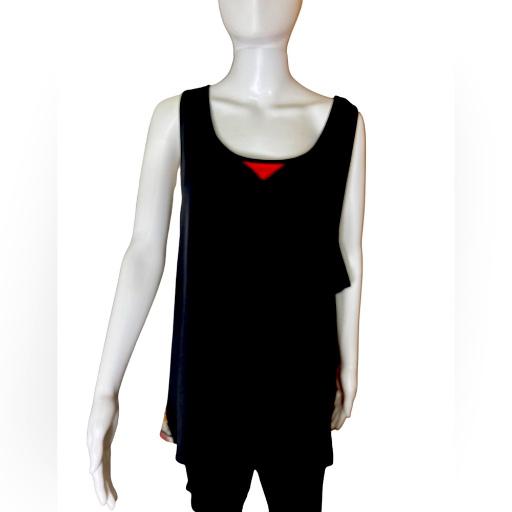 Donna Moore Racerback Tank Top.  See measurements for sizing